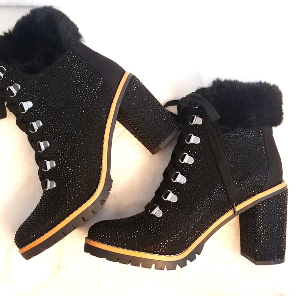 inc sparkle boots